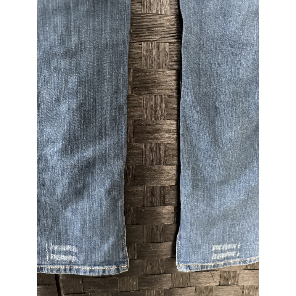 Boom Boom Jeans Womans size 15 Distressed Skinny Zip Ankle - Picture 12 of 16